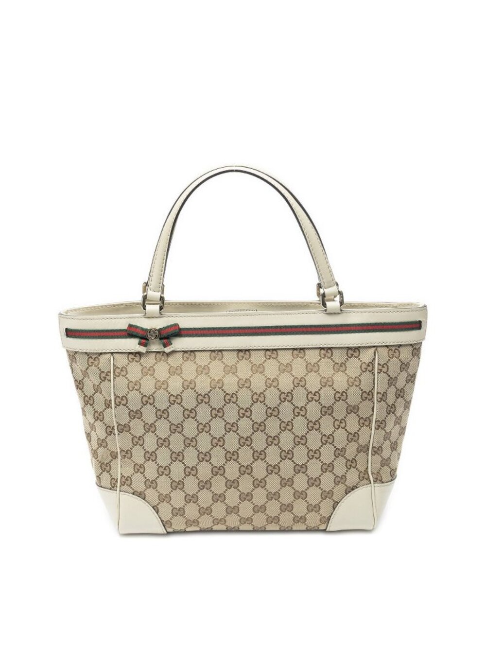 Gucci Mayfair Tote Beige GG Canvas